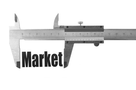 The size of our market