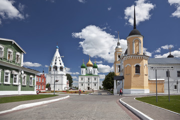 The architectural ensemble of the Kremlin. Kolomna. Russia