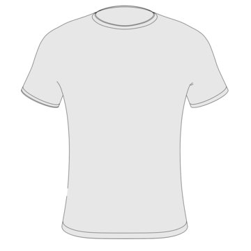 cartoon image of classic t-shirt