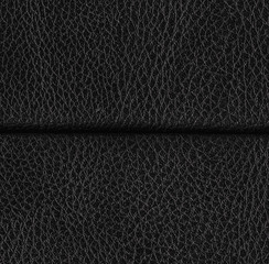 black leather textured background