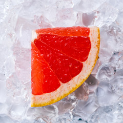 grapefruit with ice
