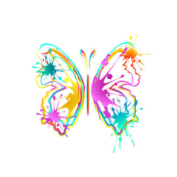 Butterfly paint