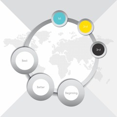 infographic technology theme