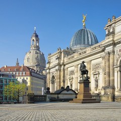 Fototapeta na wymiar Dresden Frauenkirche - Dresden Church of Our Lady 31