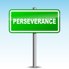 Vector perseverance signpost