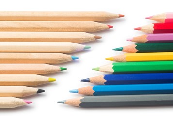 Obraz premium Colorful crayons