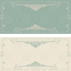 Obraz premium Seamless background in the style of baroque