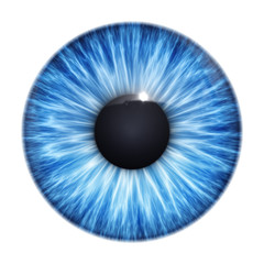 blue eye texture - obrazy, fototapety, plakaty