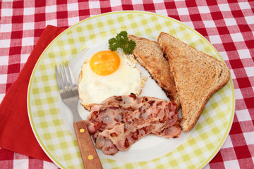 oeuf et bacon