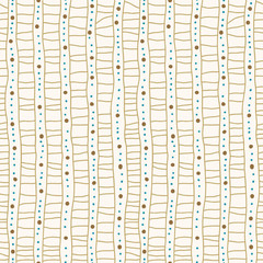 Seamless abstract hand drawn pattern
