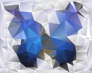 Fototapeta premium triangle background