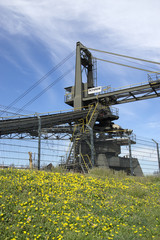 Foerderanlage  altes Kohlekraftwerk in Datteln, 2014