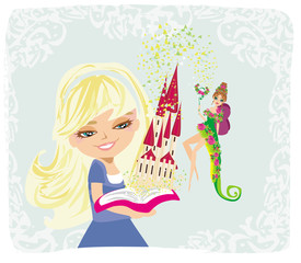 Dreaming about fairytale castle