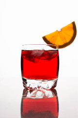 Red cocktail