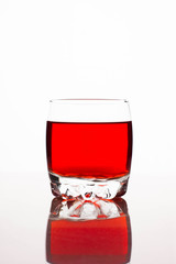 Red cocktail