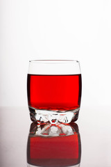 Red cocktail