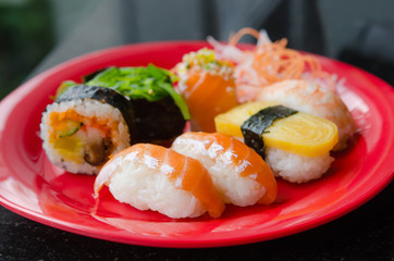 Mixed sushi