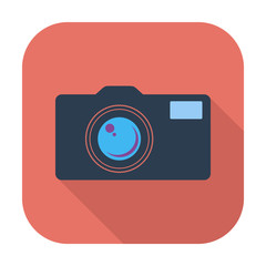 Fototapeta premium Icon vintage camera.