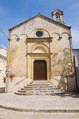 Fototapeta na wymiar Church of Madonna delle Grazie. Montescaglioso. Basilicata.