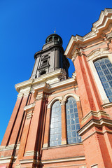 Obraz premium Fassade des Hamburger Michel