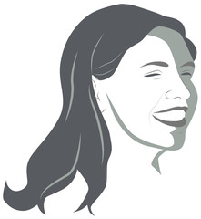 Portrait of young girl