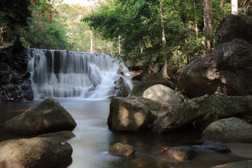 Huay Yang Waterfall at Prachuap Khiri Khan Province, Thailand