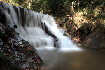 Obraz premium Huay Yang Waterfall at Prachuap Khiri Khan Province, Thailand