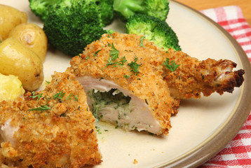 Chicken Kiev Dinner
