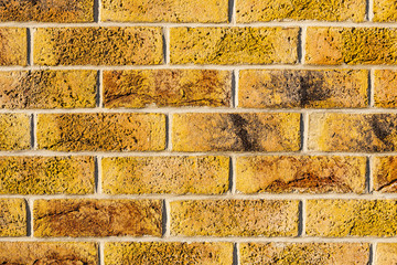 Wall made ​​of bricks.