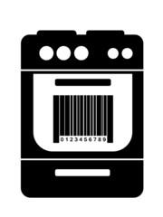 Code-barres dans un four