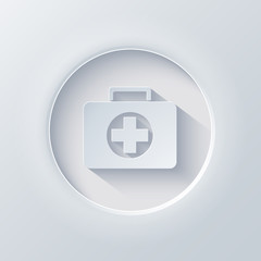 Vector light circle icon. Eps10