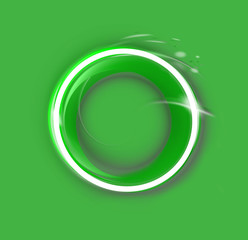 Fresh button design with shining effects