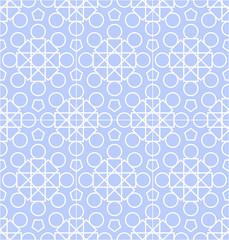 Vector abstract geometric background with techno ornament