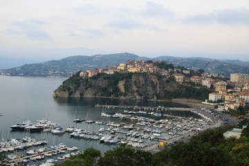 Fototapeta premium agropoli veduta