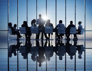 Group of Business People Meeting