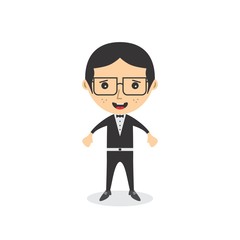 cartoon guy character