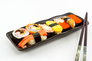 Sushi,Japanese sushi traditional food.