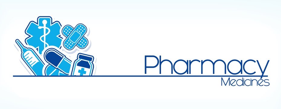 pharmacy design vector