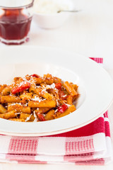 Tomato sauce pasta
