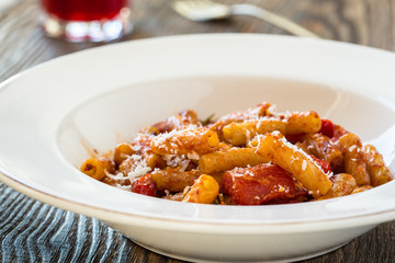 Tomato sauce pasta