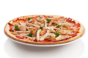 seafood pizza