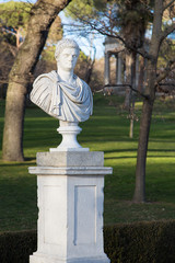 Obraz premium Statue in antique Roman style