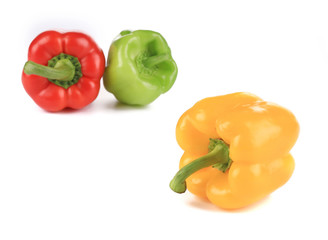 Sweet colorful peppers.