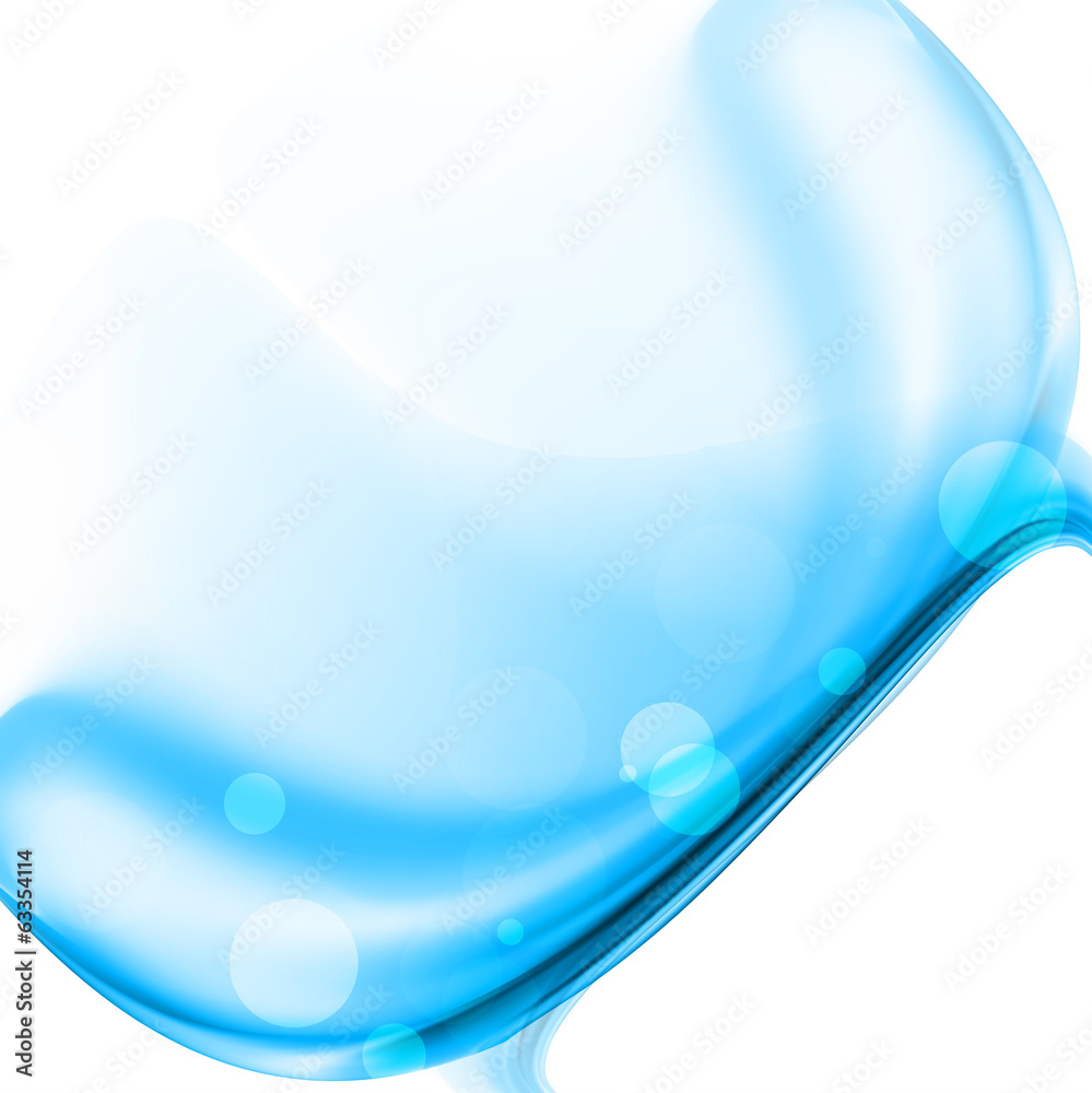 Canvas Prints technology abstract stylish beautiful wave colorful background