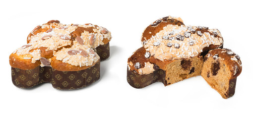 Colomba Pasquale al Cioccolato e alle Mandorle