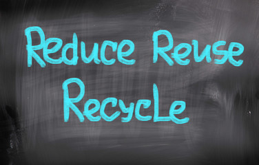 Reduce Reuse Recycle Concept