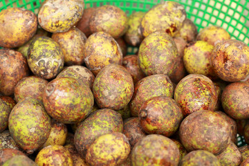 Fresh olives in the market