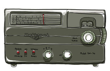 vintage radio communication