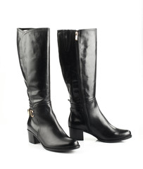 Black female boots