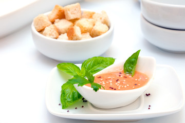 Gazpacho tomato soup